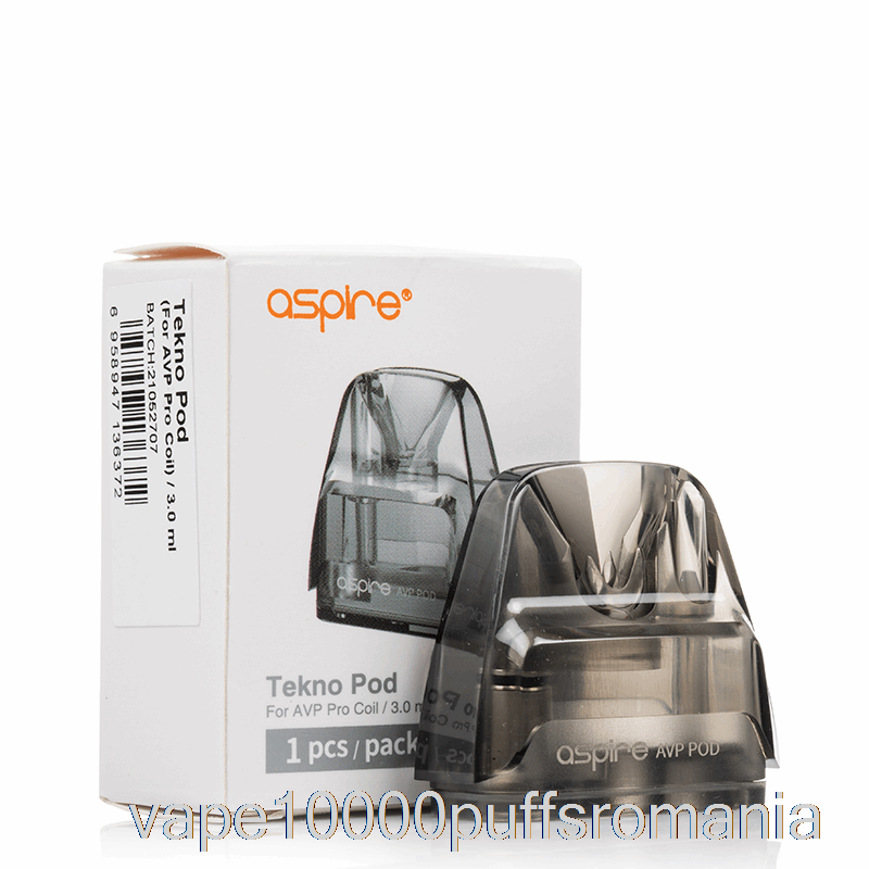Vape Romania Aspire Tekno Capsule De înlocuire [avp Pro] 3.0ml Pod - Bobină Nu Incl.
